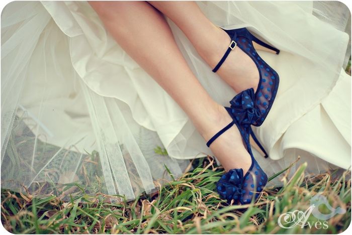 Y seguimos...azules!!