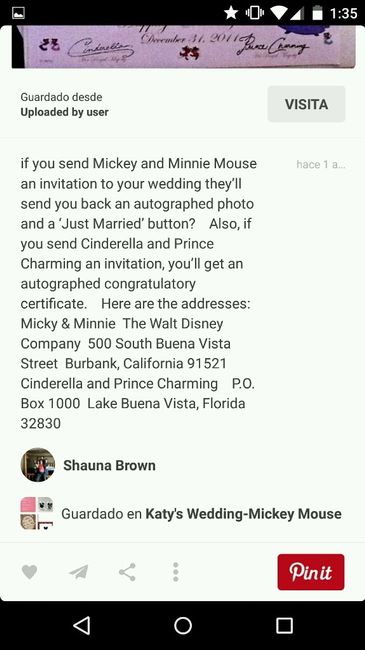 Invitar a mickey y minnie mouse - 1