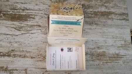 Invitaciones de boda tematica viajes. - 3