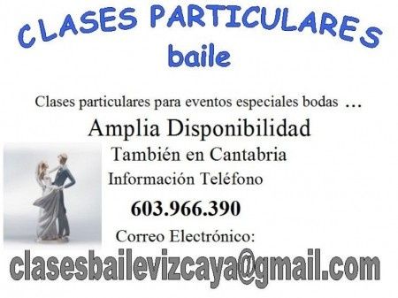 Anuncio clases de baile