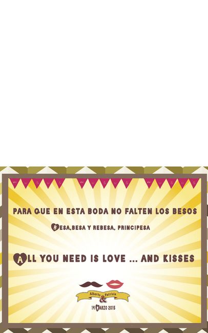 cartel baño chicas