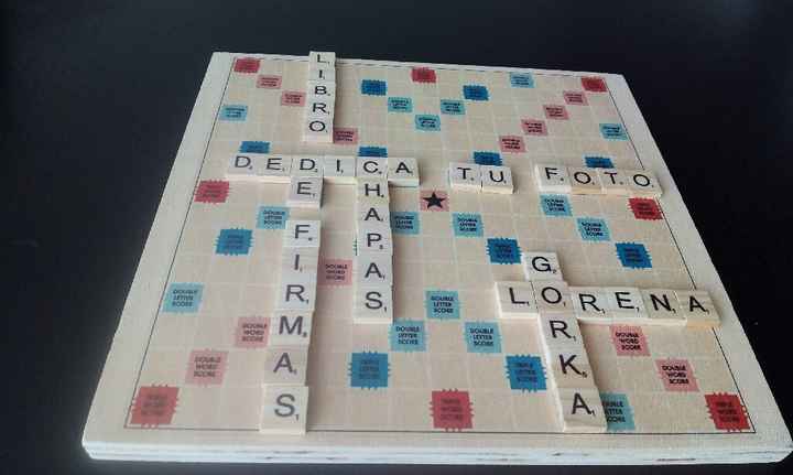Scrabble de madera vintage - 4