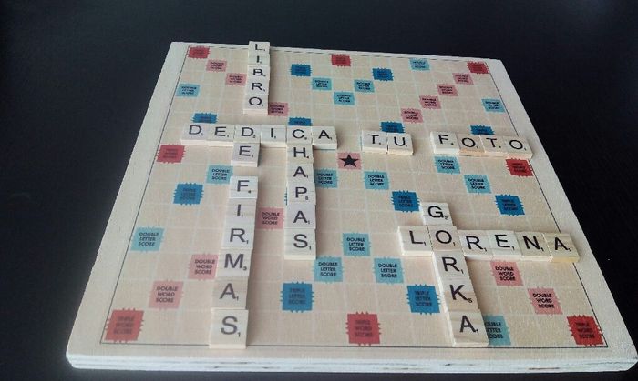 Scrabble de madera vintage - 4