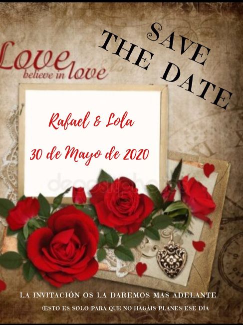 Save the date 2.0 - 2
