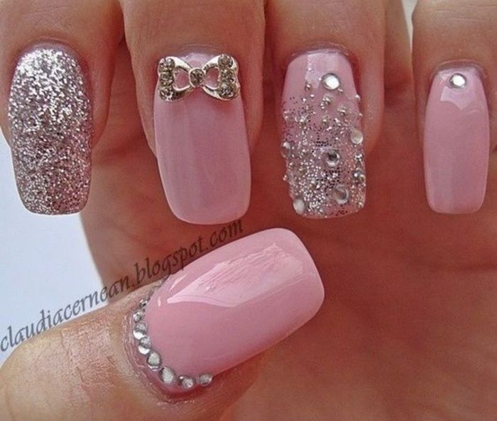 Uñas en rosa - 1