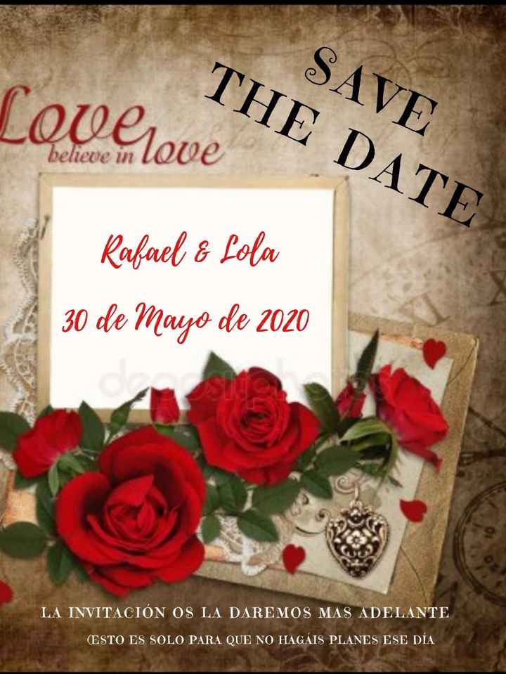 Save the date 2.0 1