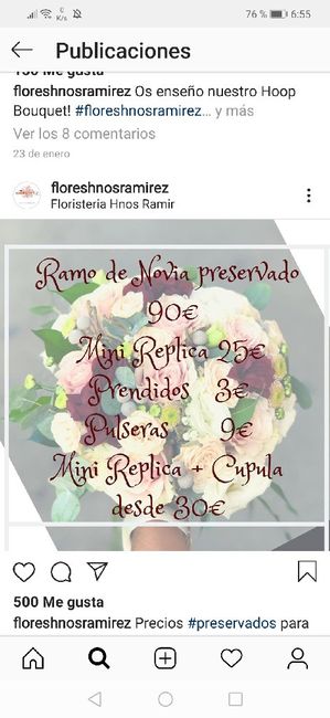 De flor en flor-ramos flores preservadas 5