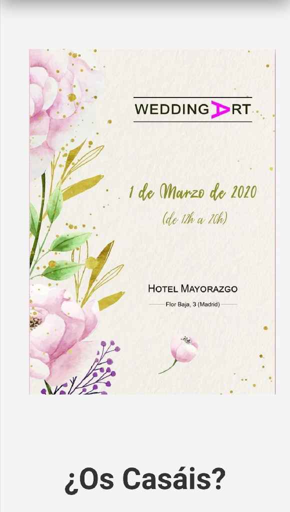 Ferias de boda 2020 Madrid - 1