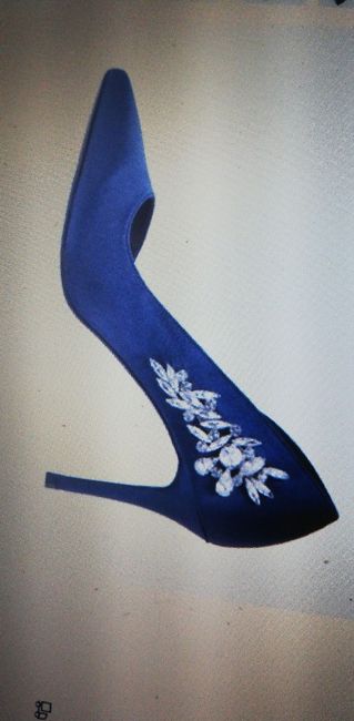 25 zapatos azules para novias 4