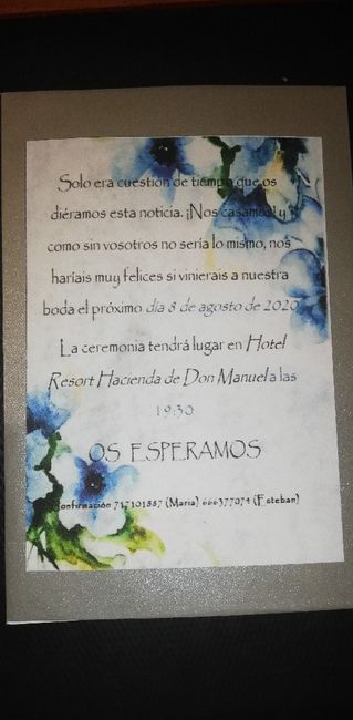 Mis invitaciones - 1