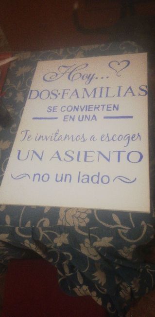 Cartel de la entrada 3
