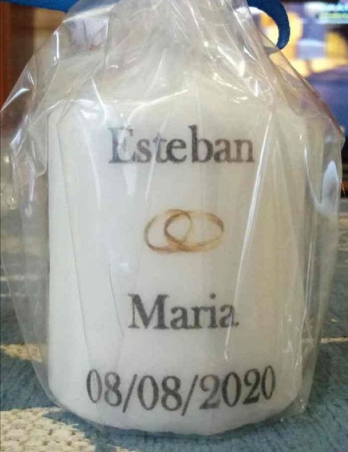 Velas y copas personalizadas 4