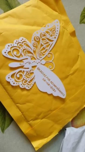 Mariposa para copas 2