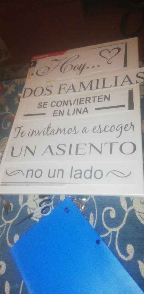 Cajita cuadro de firmas - 1