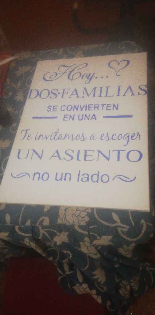 Cartel de la entrada - 3
