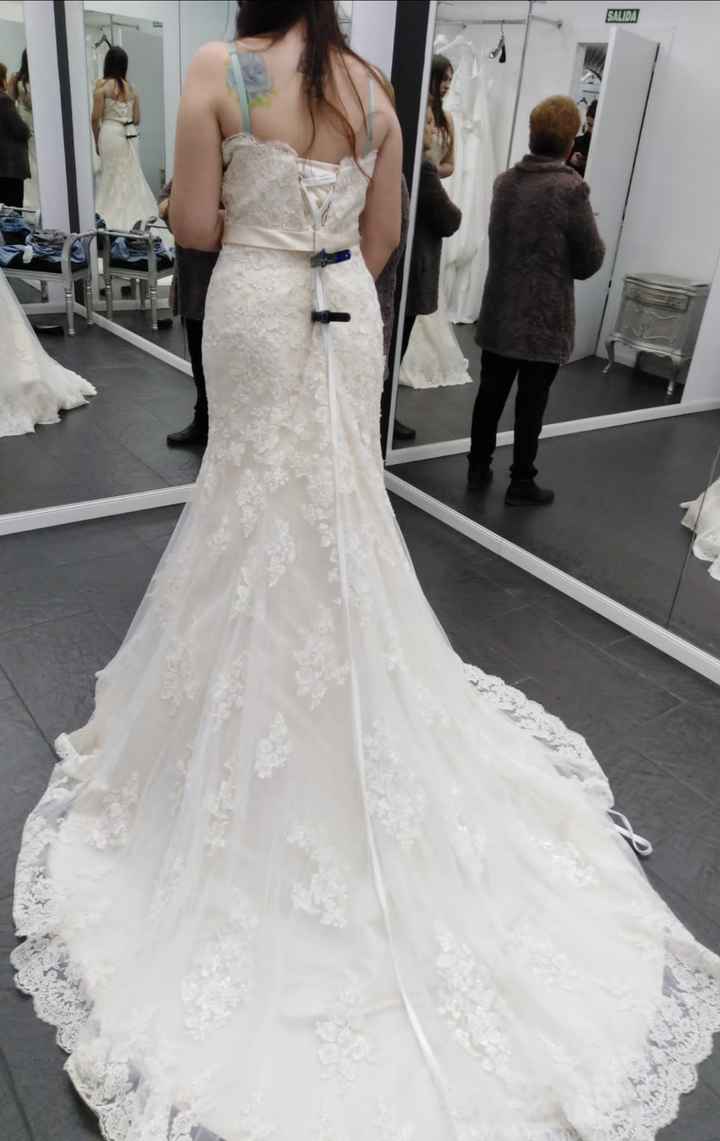 espalda vestido 