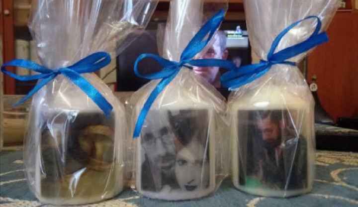 Velas y copas personalizadas - 1