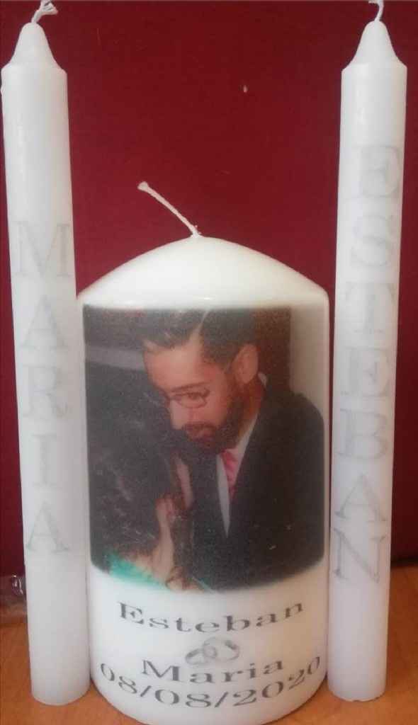 Velas y copas personalizadas - 3