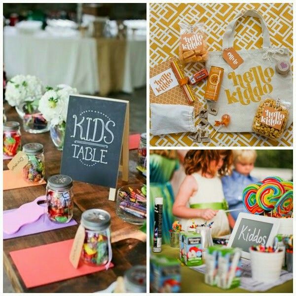 Ideas para vuestros invitados peques en la boda - 3