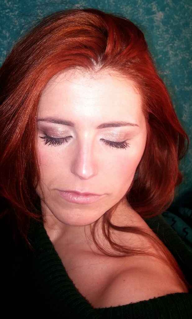 Prueba maquillaje (ya que del peinado me hicieron video en vez de fotos) - 3