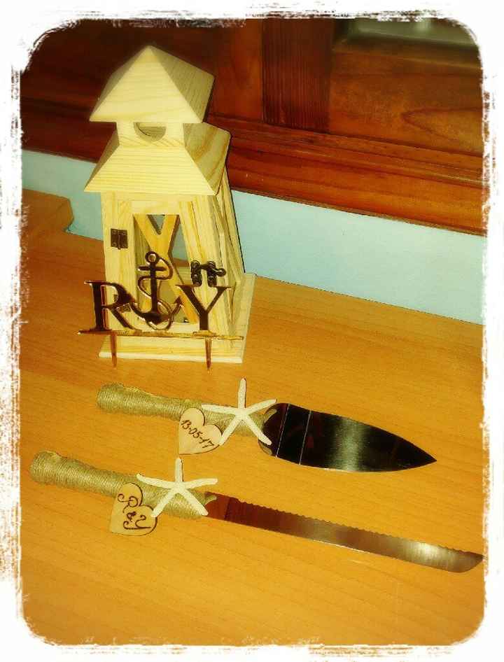 Nuestro cake topper and set cake! - 1