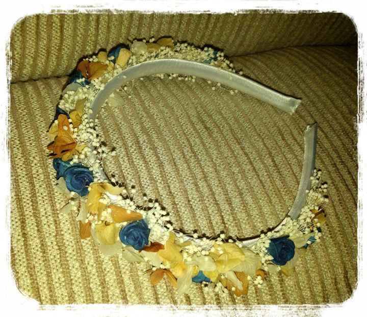 Diademas modelo "ibiza" niñas de arras! - 2