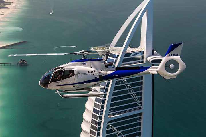 Vuelo en helicóptero por Dubai