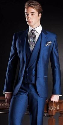 traje 2 azul