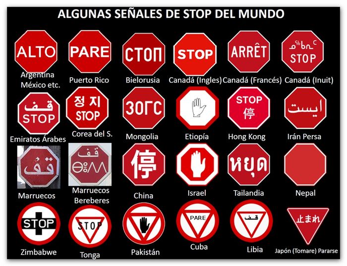 señales de trafico