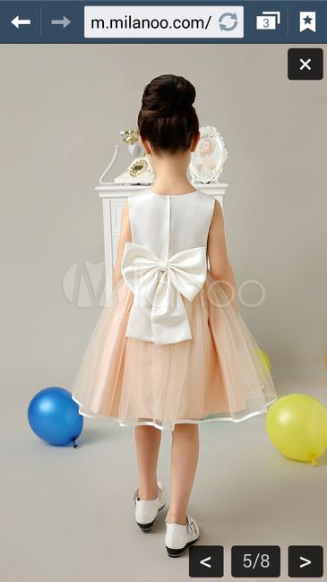 ¿que os parecen este traje para las niñas de las arras? - 2