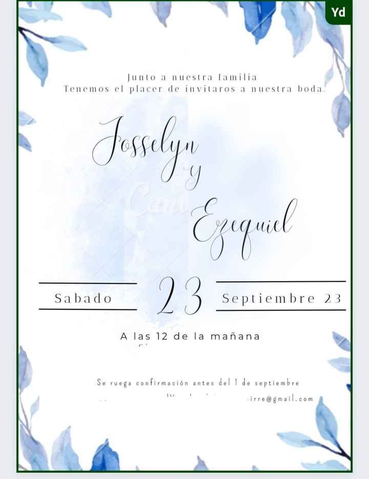 Invitaciones - 1