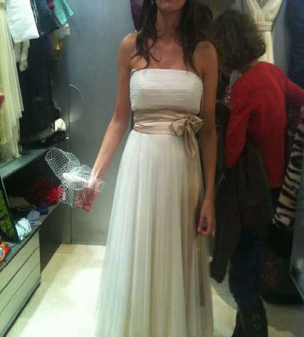 vestido novia 400€