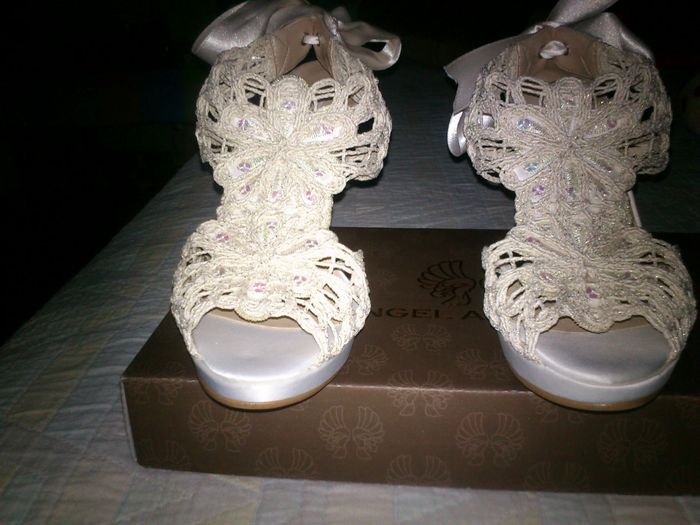 zapatos de la boda