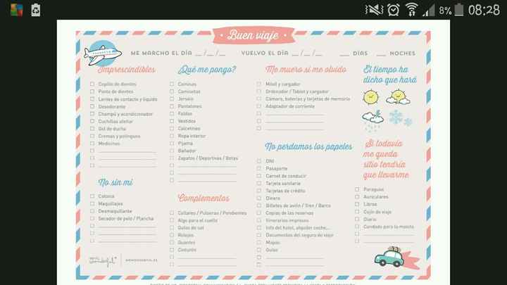 Que meter en el equipaje. mr wonderful - 1