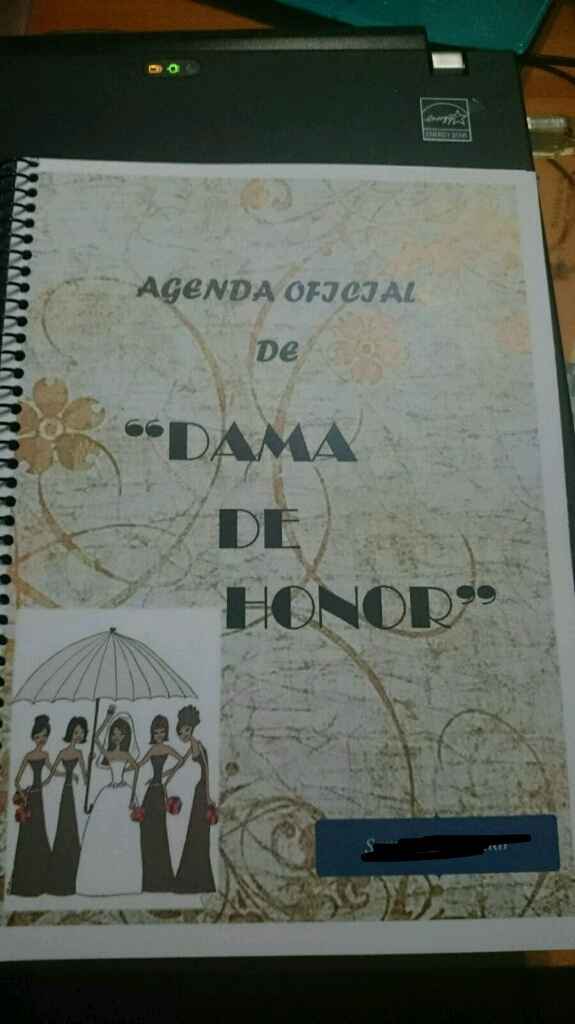 Mi agenda para las damas - 1