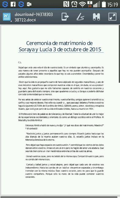 Ceremonia de la arena - 1