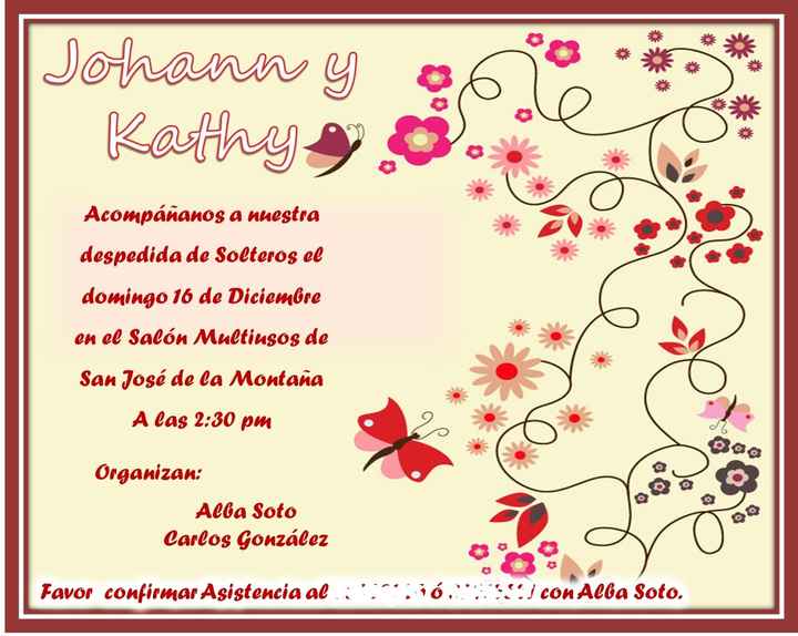 invitacion crema