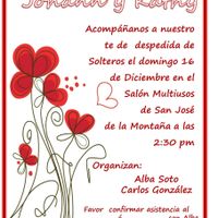invitacion roja