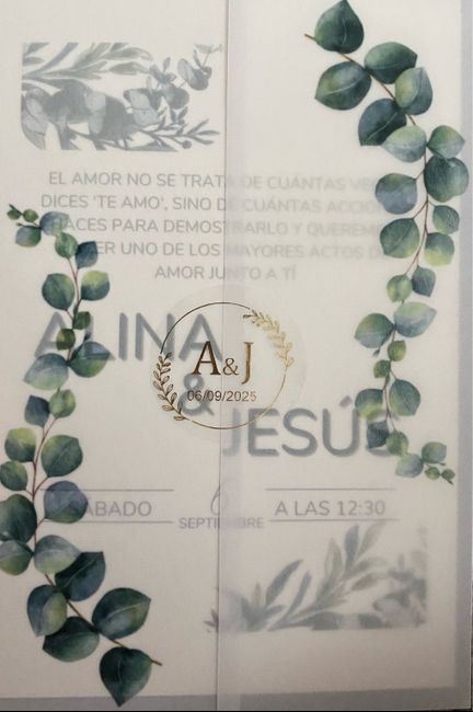 Invitaciones "a mano" 2