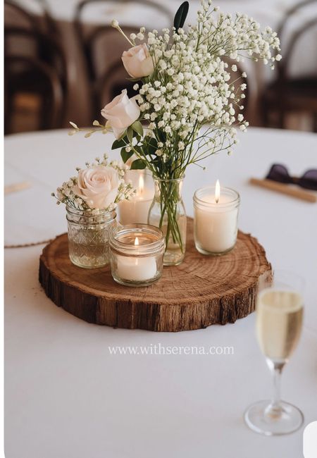 Diferentes estilos de mesa nupcial 8