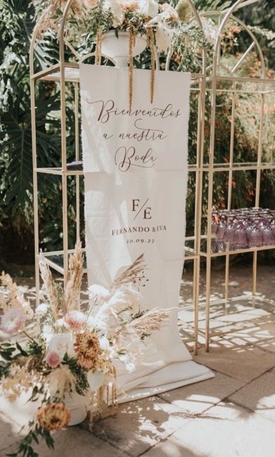 Ideas bienvenida boda 4