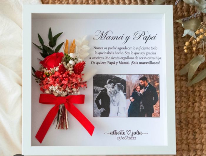 Regalo padres en la boda 2