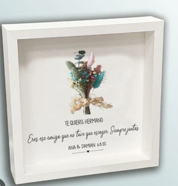 Regalo para testigo de 20 años 2