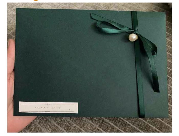 ¡Enseñemos nuestras invitaciones de boda! 6