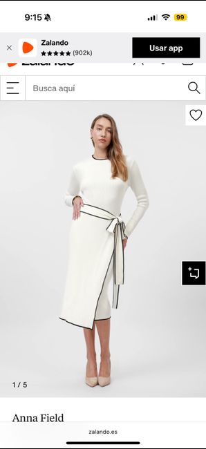 Vestido para ceremonia civil 6