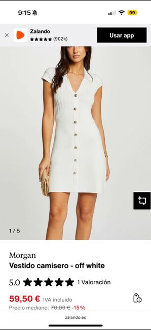 Vestido para ceremonia civil 7