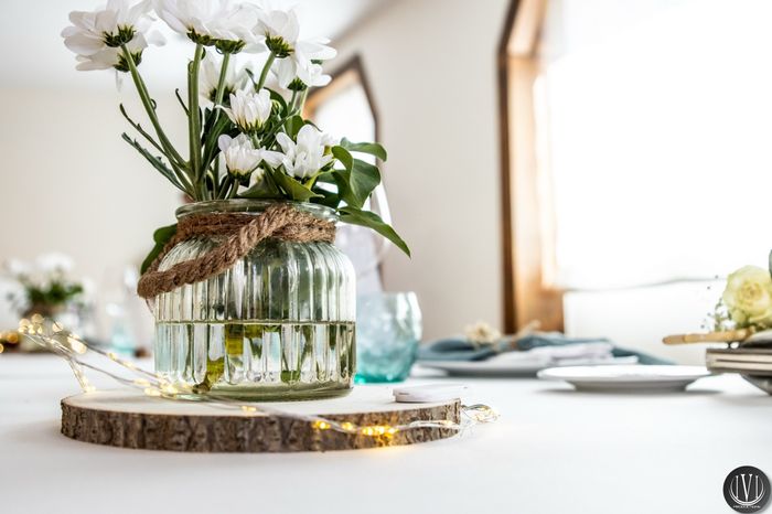 Decoración de la mesa de los novios 3
