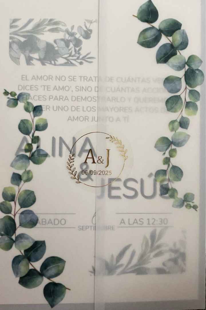 Invitaciones "a mano" - 2