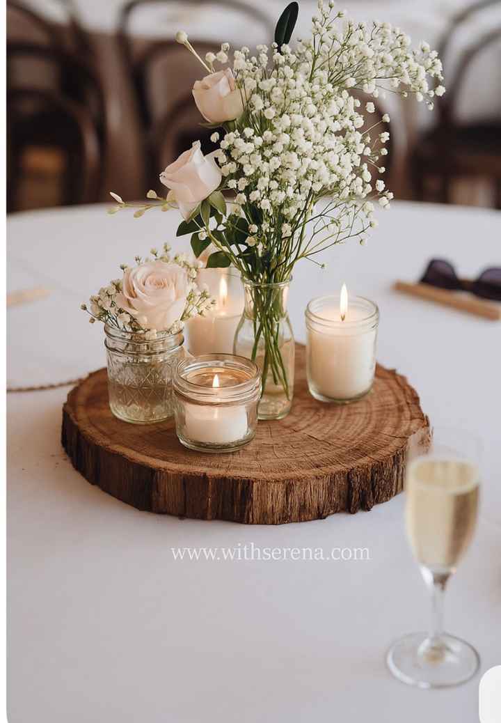 Diferentes estilos de mesa nupcial - 1