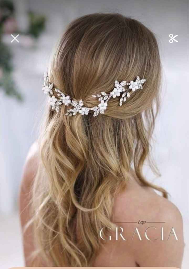 Peinados para novia con poco pelo - 1